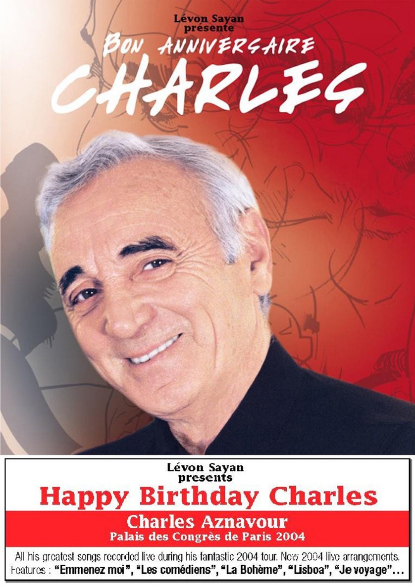  Charles  Aznavour Bon Anniversaire Charles  DVD oder Blu 