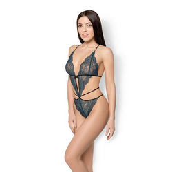 Scalloped Lace Wrap Around Teddy