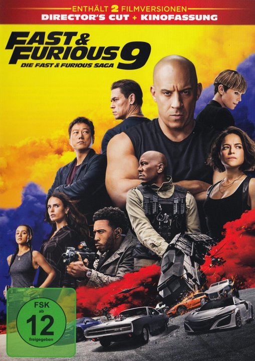 Fast &amp; Furious 9 - Director's Cut + Kinofassung (DVD), gebraucht