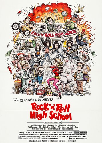 Rock 'n' Roll High School - Poster 2