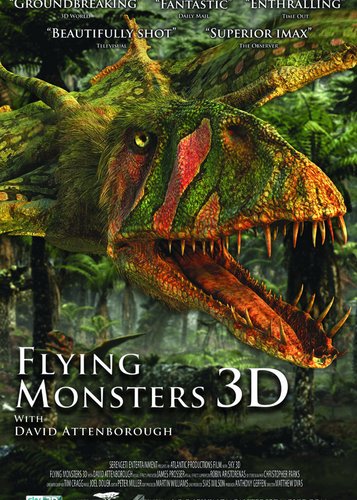 National Geographic - Flying Monsters 3D - Poster 1