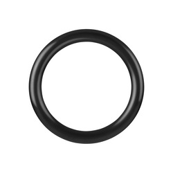 Voluminöser Gummi-Penisring, 5,5 cm
