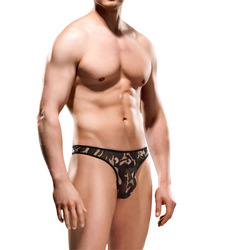Transparenter G-String aus Netz