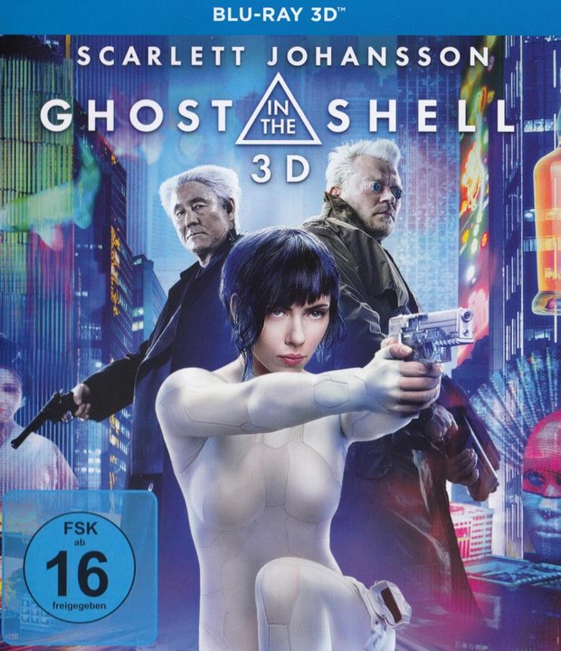 Ghost in the Shell (Blu-ray 3D), gebraucht, ohne Cover