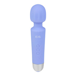 Aufladbarer Massager aus Silikon, 19,5 cm