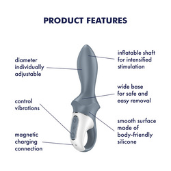 Satisfyer Air Pump Booty 1, 18,5 cm
