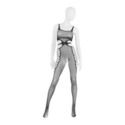 Hit The Line - Crotchless Bodystocking