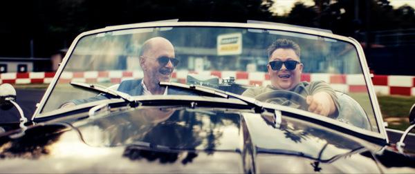 Christoph Maria Herbst und Nicolas Randel in GANZER HALBER BRUDER (Deutschland 2025) © Wild Bunch