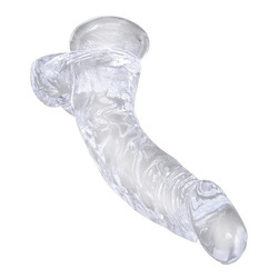 King Cock Clear - 7.5" Cock With Balls, 21,6 cm