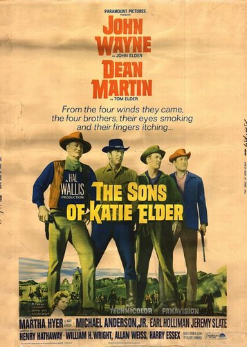 Die vier Söhne der Katie Elder - Poster 2