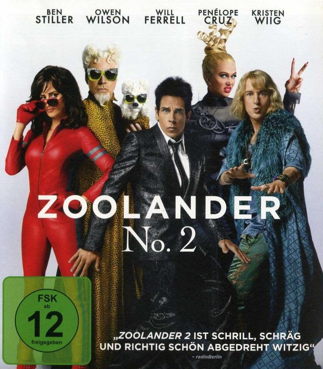 Zoolander No. 2 (Blu-ray), gebraucht