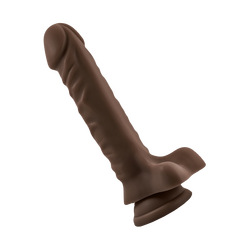 Dr. Skin - Posable Dildo with Balls, 22,8 cm