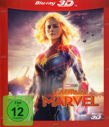 Captain Marvel (Blu-ray 3D), gebraucht, ohne Cover