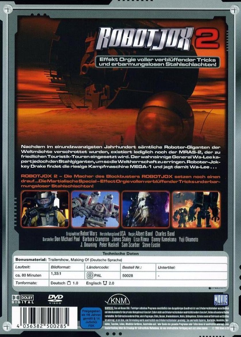 Robot Jox 2 DVD oder Bluray leihen VIDEOBUSTER.de