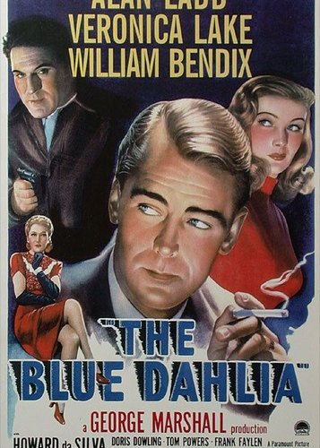Die blaue Dahlie - Poster 2