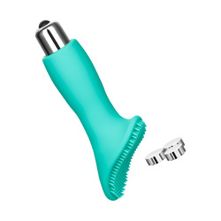 Noppen-Auflegevibrator aus Silikon, 11,5 cm