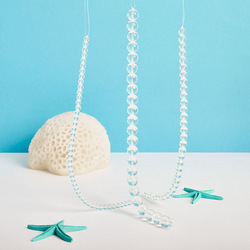 Set aus Perlen-Dilatoren, 3 Teile, 43 cm