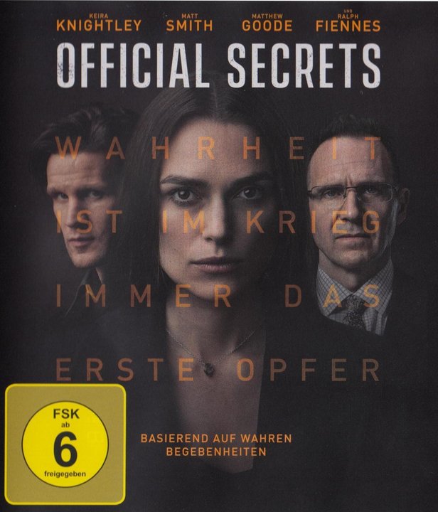 Official Secrets (Blu-ray), gebraucht