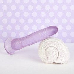 Flexibler Naturdildo mit Saugfuß, 21 cm