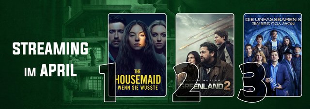 Streaming-Heimkino-Hits April 2026: Auf die Lachmuskeln, fertig, los! Eure Streaming-Hits