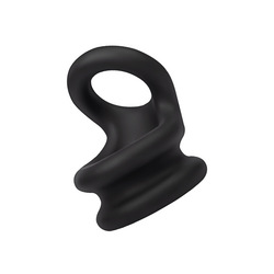 Bondage Play - Silikon-Cockring, Gr. M, 3,5 cm
