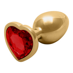 Heart Butt Plug Small, 6,9 cm