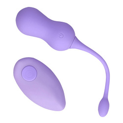 Vibrating Egg with Remote Control, 18 cm