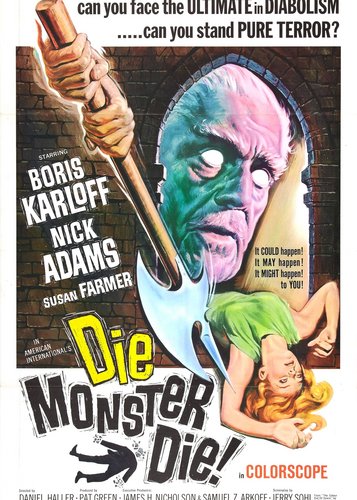Die Monster Die! - Poster 2