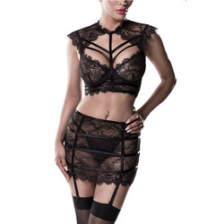 Set mit Riemen-Details, 3 Teile