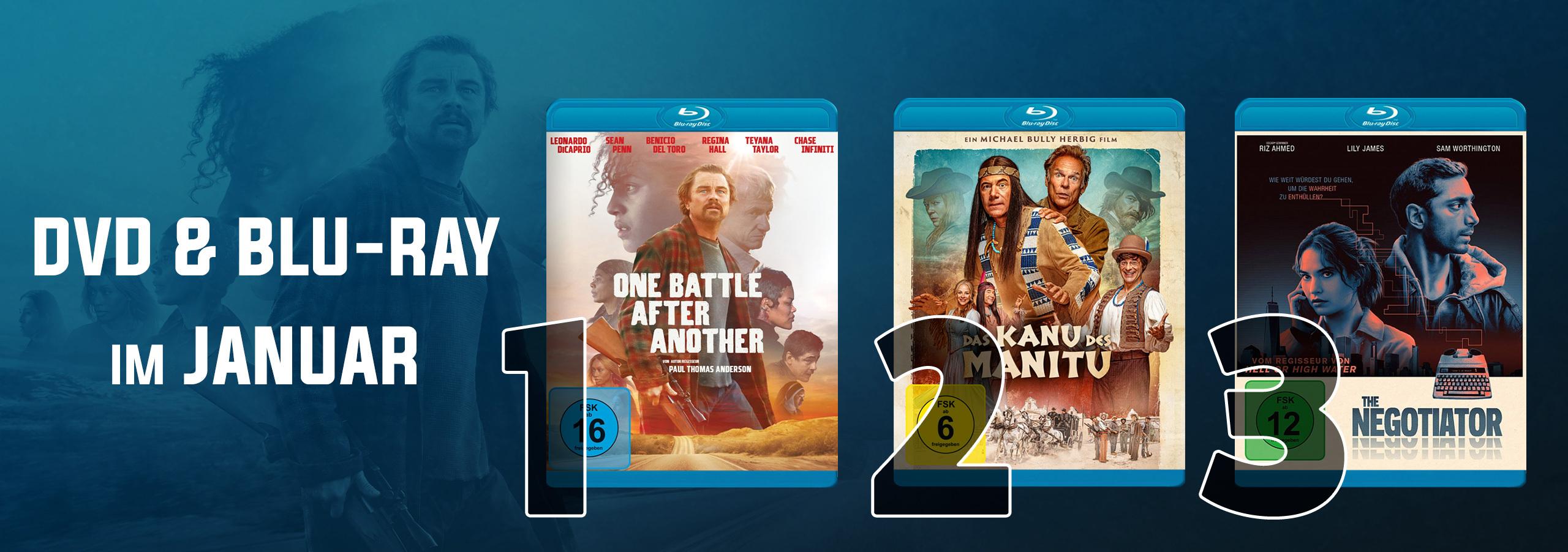 DVD &amp; Blu-ray Charts Januar 2026: Action meets Comedy: Euer abwechslungsreicher Januar