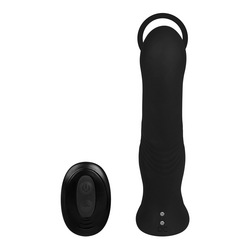 Prostata-Vibrator mit Stoßfunktion, 16 cm