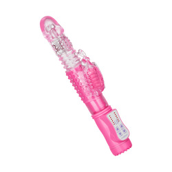 Stoßender Perlenvibrator, 26 cm