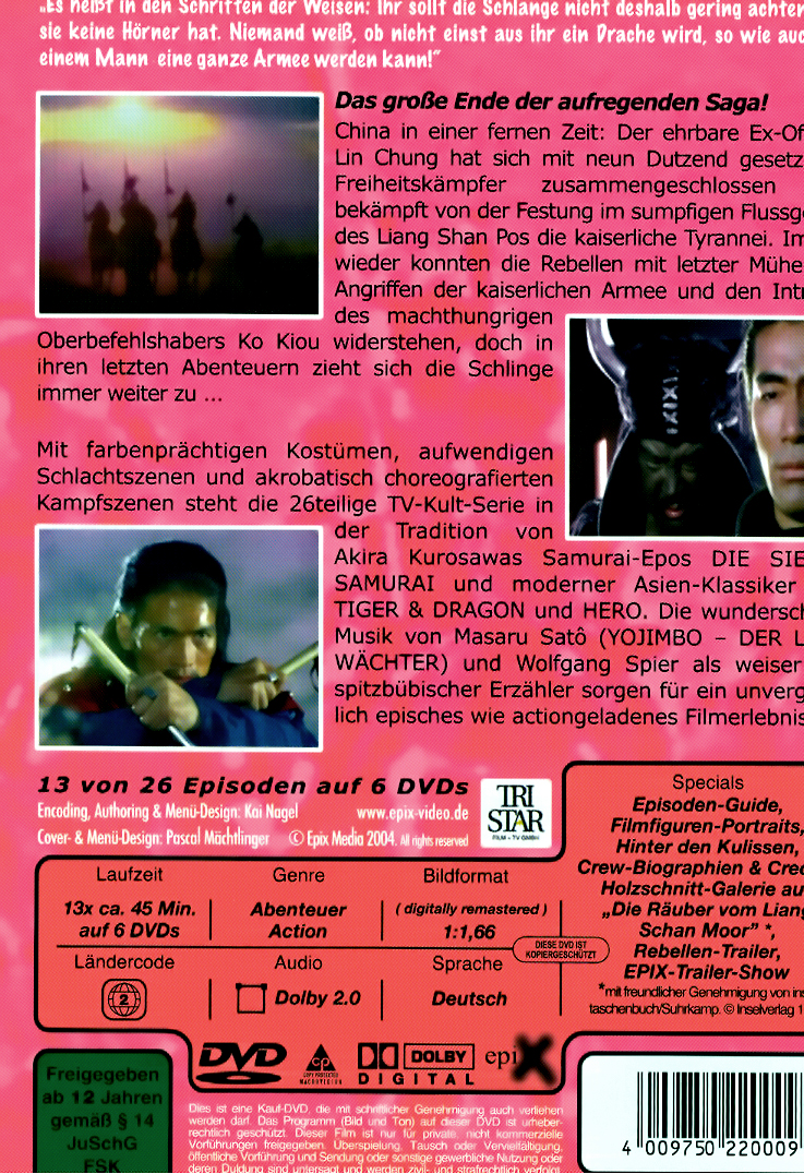 Die Rebellen vom Liang Shan Po: Blu-ray, 4K UHD, DVD leihen