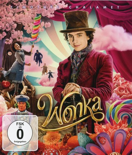 Wonka (Blu-ray), gebraucht, ohne Cover
