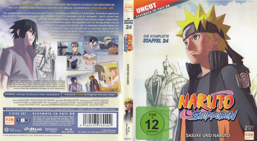 Naruto Shippuden Staffel 24 Dvd