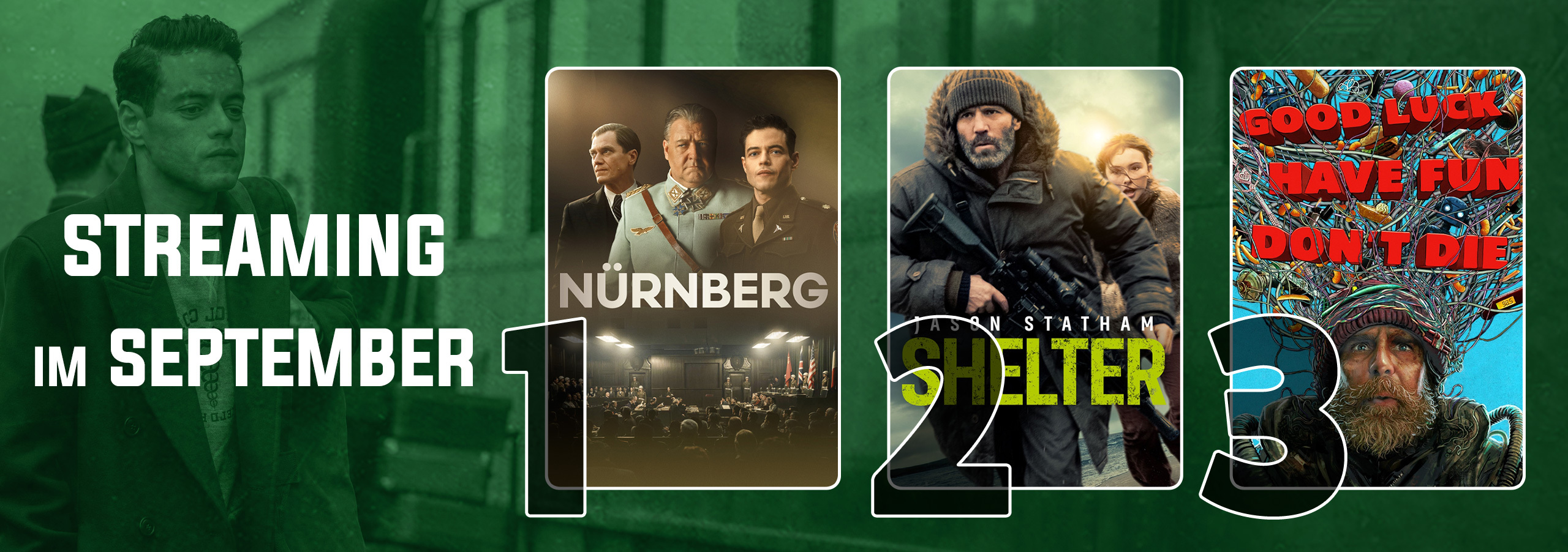 Die Streaming-Charts im September 2026: Duell der Preisträger: Eure September-Topfilme
