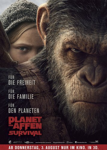 Der Planet der Affen 3 - Survival - Poster 2