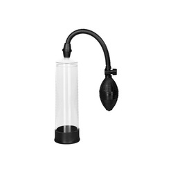 Penispumpe mit Silikon-Manschette, 24 cm