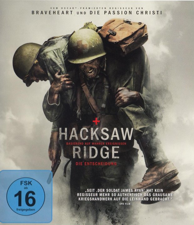 Hacksaw Ridge (Blu-ray), gebraucht