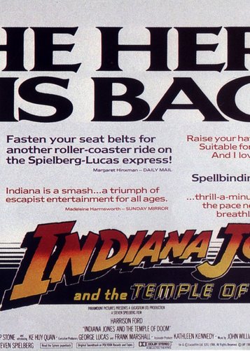 Indiana Jones und der Tempel des Todes - Poster 10