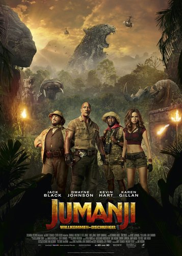 Jumanji - Willkommen im Dschungel - Poster 1