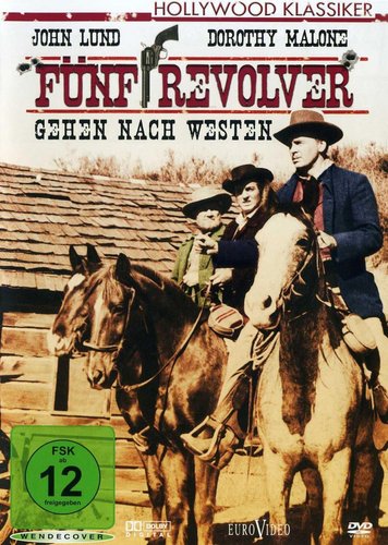 Fünf Revolver gehen nach Westen (DVD), neu - ovp