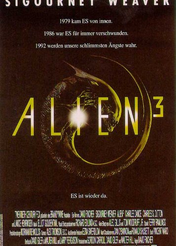 Alien 3 - Poster 1