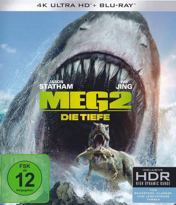 Meg 2 - Die Tiefe (4K UHD), gebraucht, ohne Cover