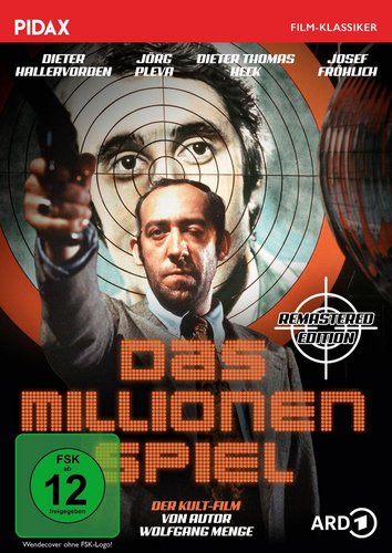 Das Millionenspiel - Remastered Edition / Visionärer Kult-Thriller mit Dieter Hallervorden und Dieter Thomas Heck (Pidax Film-Klassiker) (DVD)
