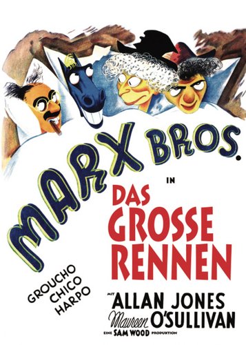 Die Marx Brothers - Das große Rennen - Poster 1