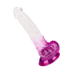 Flexibler Naturdildo mit Saugfuß, 20,5 cm