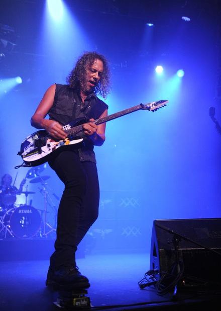 Kirk Hammett legt los