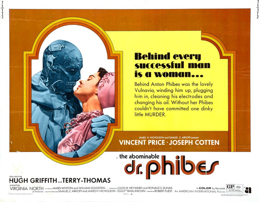 Photo De Presse Cinéma - Film L'Abominable Dr. Phibes - Vincent Price & V. North