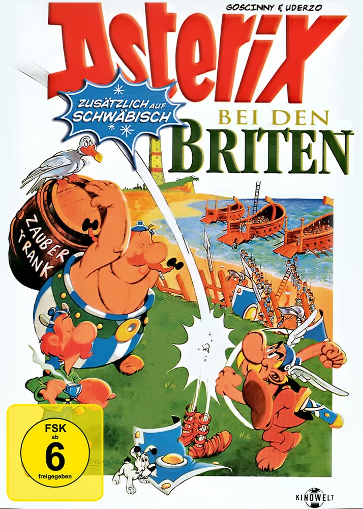 Asterix bei den Briten DVD oder Bluray leihen VIDEOBUSTER